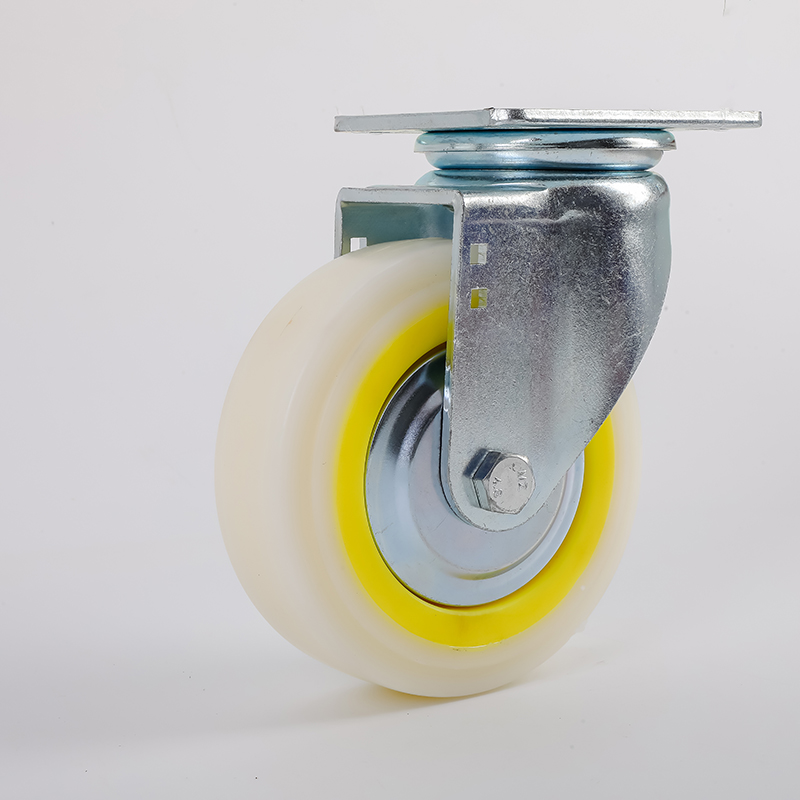 Heavy Caster  white Nylon wheel 