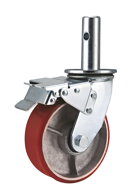 Scaffold Caster  red wheel 